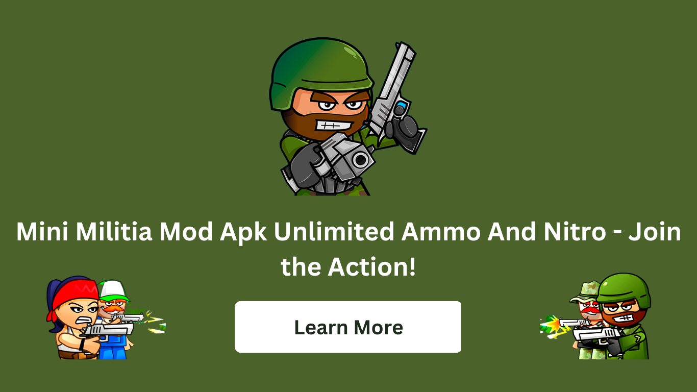Mini Militia Mod Apk Unlimited Ammo And Nitro