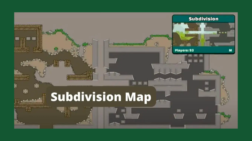 Mini Militia Subdivision Map